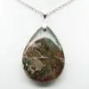 Pendentif goutte en jaspe impérial - 2