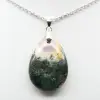 Pendentif goutte en jaspe impérial - 2
