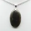 Pendentif ovale en Labradorite - 2