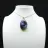 Pendentif ovale en Labradorite