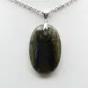 Pendentif ovale en Labradorite - 2