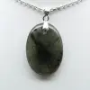 Pendentif ovale en Labradorite - 1