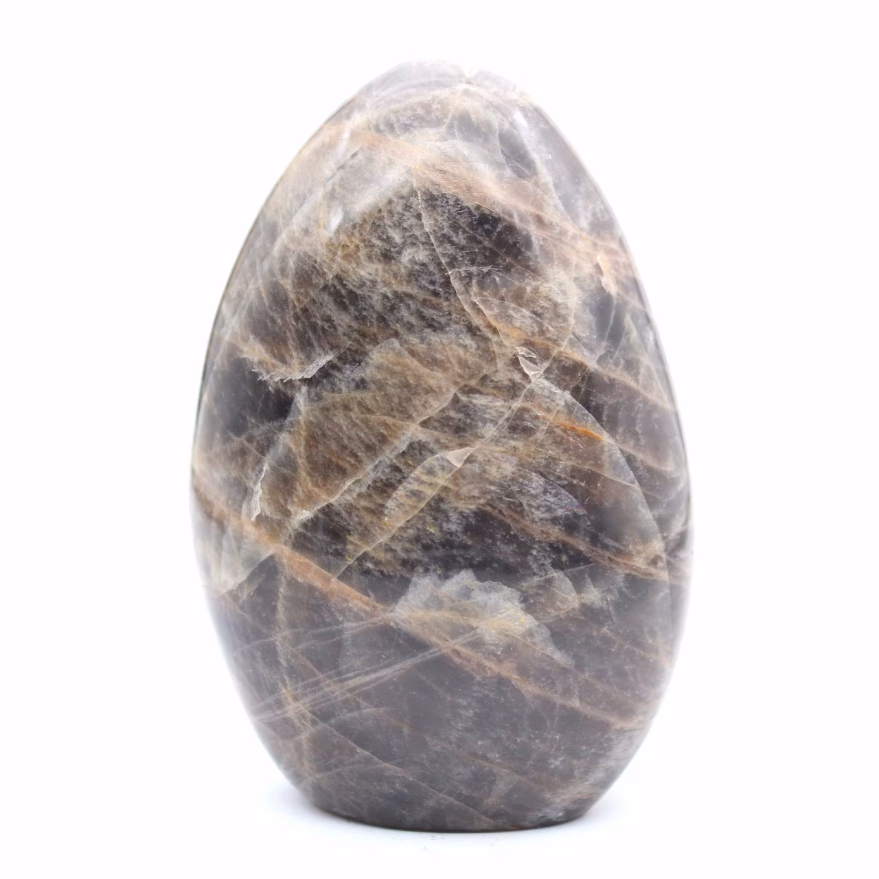 Pierre naturelle de Microcline noire