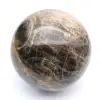 Sphère en pierre de lune noire - 2