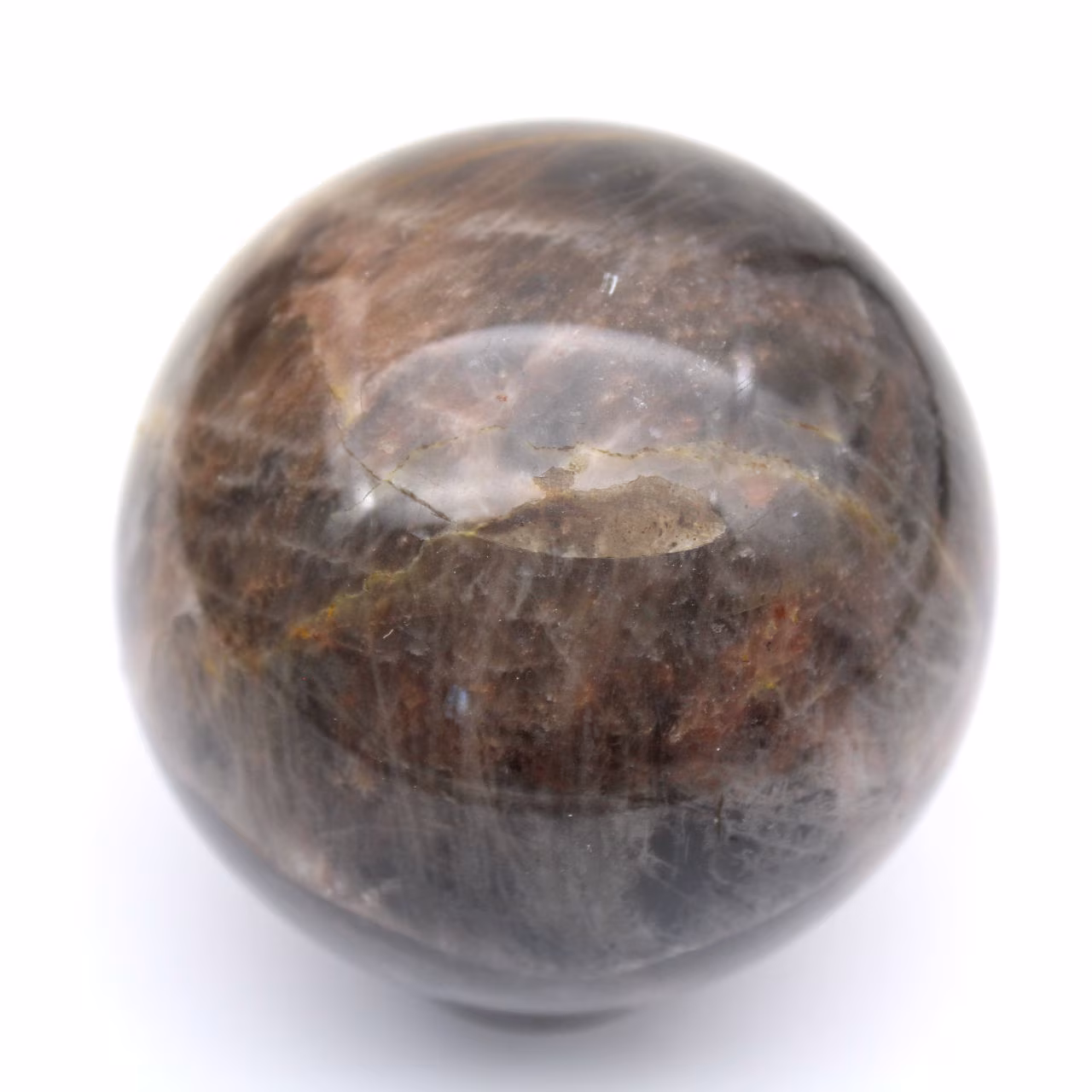 Sphère en pierre de microcline de Madagascar