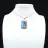 Pendentif rectangle en labradorite