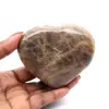 Coeur en pierre de lune de Madagascar - 1