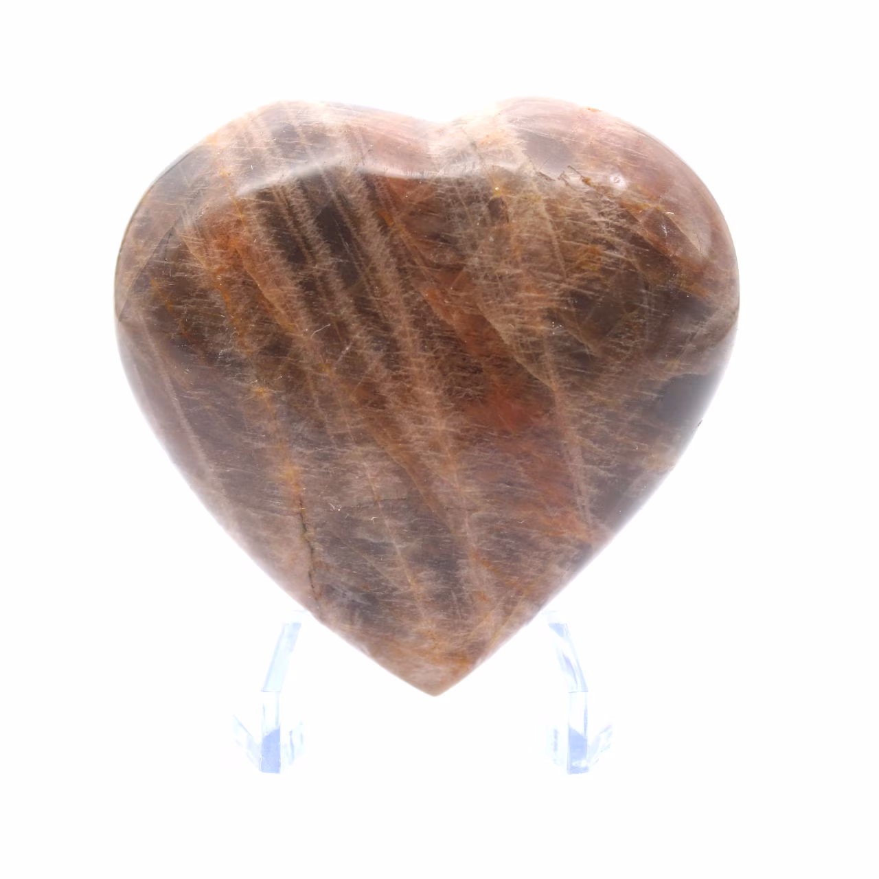 Coeur en microcline noire