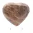 Coeur en microcline de Madagascar