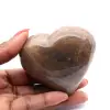 Coeur en pierre de lune microcline - 1