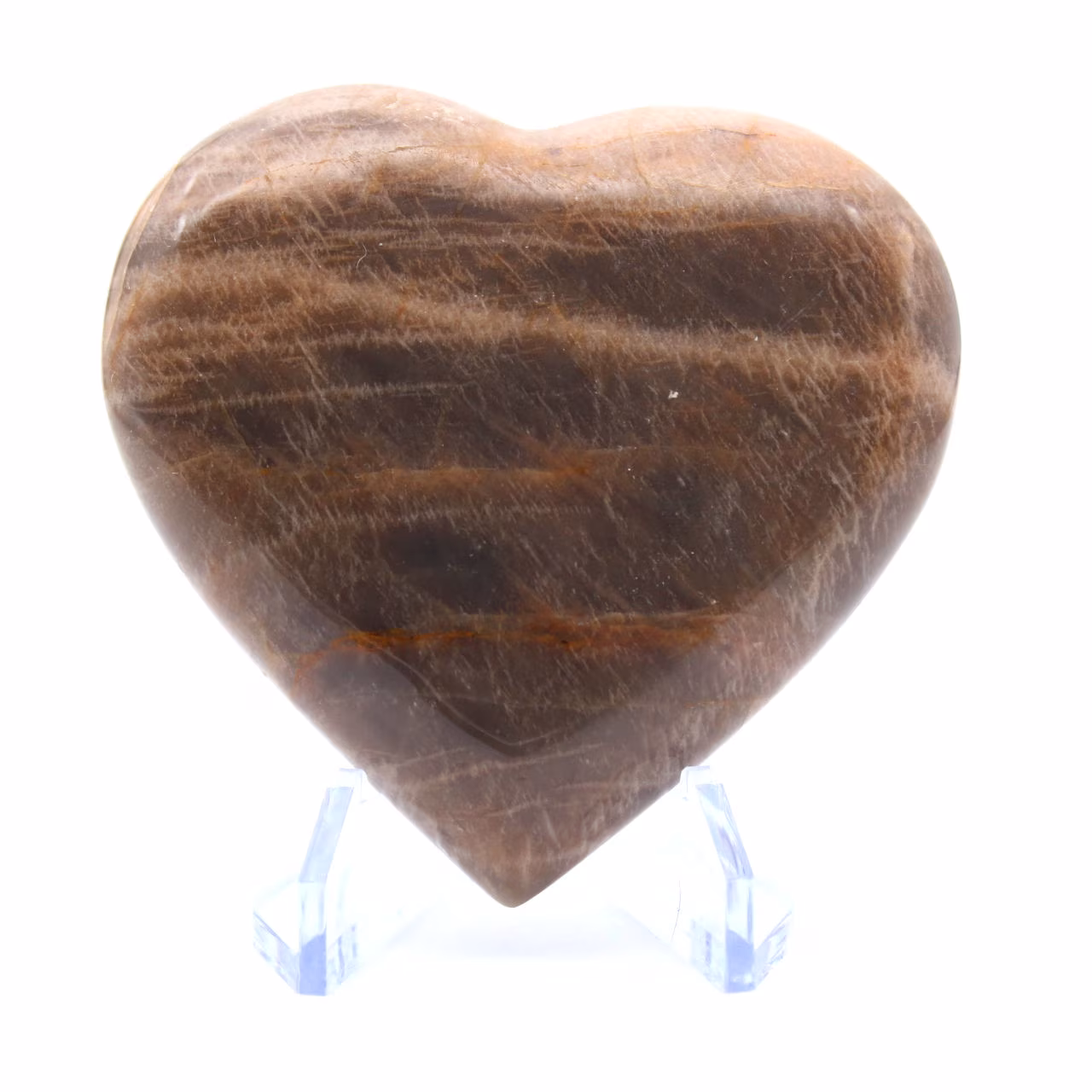 Coeur en pierre de lune