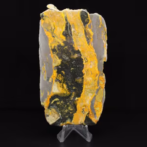 Plaque de Jaspe Bumblebee - Contraste volcanique