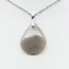 Pendentif en agate rubanée - 1