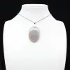 Pendentif en agate rubanée - 0