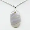 Pendentif en agate rubanée - 1
