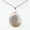Pendentif en agate rubanée - 1