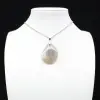 Pendentif en agate rubanée - 2