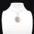 Pendentif en agate rubanée