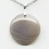 Pendentif en agate rubanée - 1