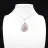 Pendentif en agate rubanée