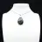 Pendentif de jaspe kambamba en forme de goutte