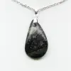 Pendentif de jaspe kambamba en forme de goutte - 1