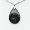 Pendentif de jaspe kambamba en forme de goutte - 1