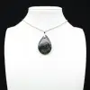 Pendentif de jaspe kambamba en forme de goutte - 2