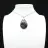 Pendentif de jaspe kambamba en forme de goutte