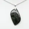 Pendentif de jaspe kambamba en forme de flamme - 1