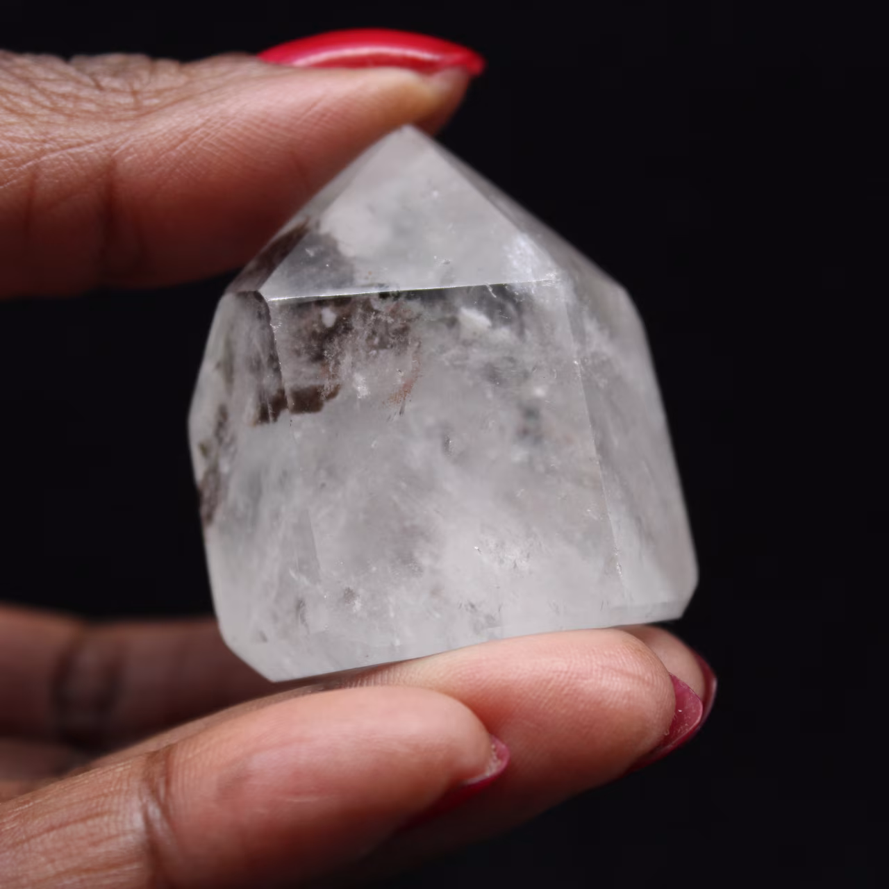 Prisme quartz à inclusion