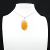 Pendentif en cornaline de Madagascar - 0