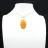 Pendentif en cornaline de Madagascar