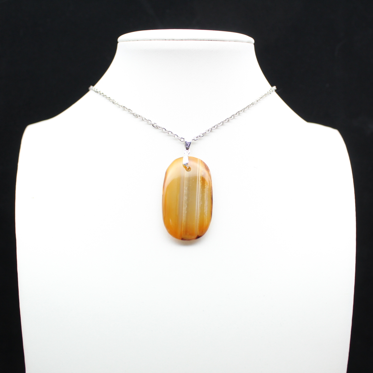 Pendentif cornaline