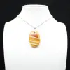 Pendentif en cornaline naturelle - 7