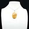 Pendentif en cornaline polie - 2