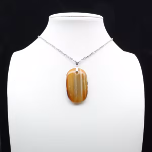 Pendentif en cornaline