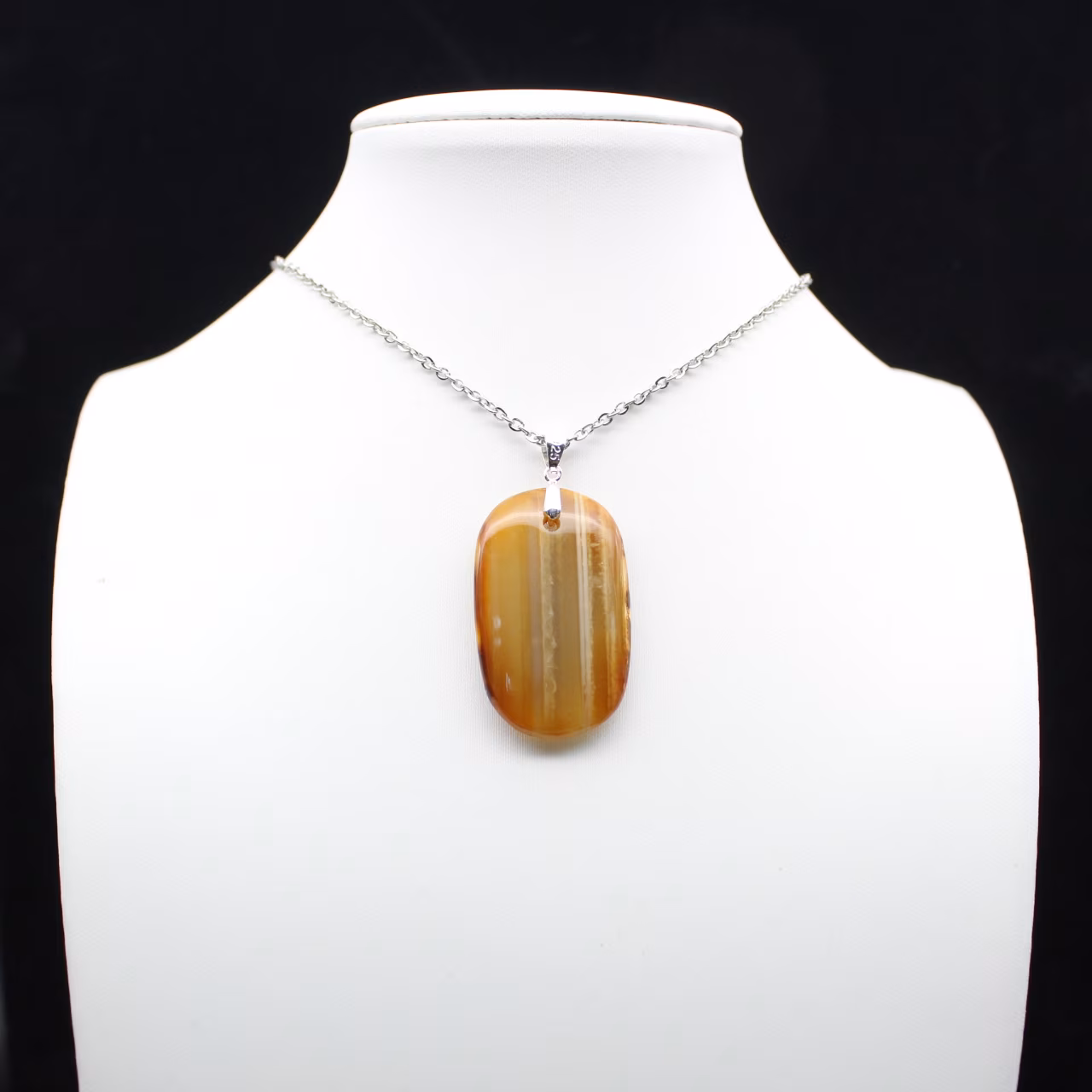Pendentif en cornaline