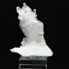 Cristal de quartz faden sur socle - 1