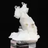 Cristal de quartz faden sur socle - 3