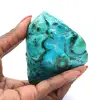 Pierre polie Chrysocolle Congo - 0