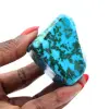 Forme libre Chrysocolle polie - 0