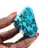 Forme libre Chrysocolle polie