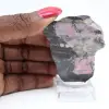 Tranche en pierre de Rhodonite authentique - 0
