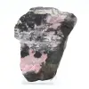 Tranche en pierre de Rhodonite authentique - 4