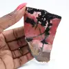 Rhodonite tranche polie de qualité pour décoration - 0