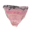 Rhodonite tranche polie de qualité pour décoration - 1