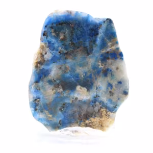 Pierre d’Azurite Malachite en tranche pour collection et création