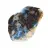 Tranche en pierre d’Azurite Malachite authentique pour décoration