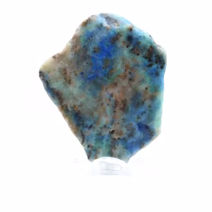 Pierre d’Azurite Malachite en tranche pour collection et création